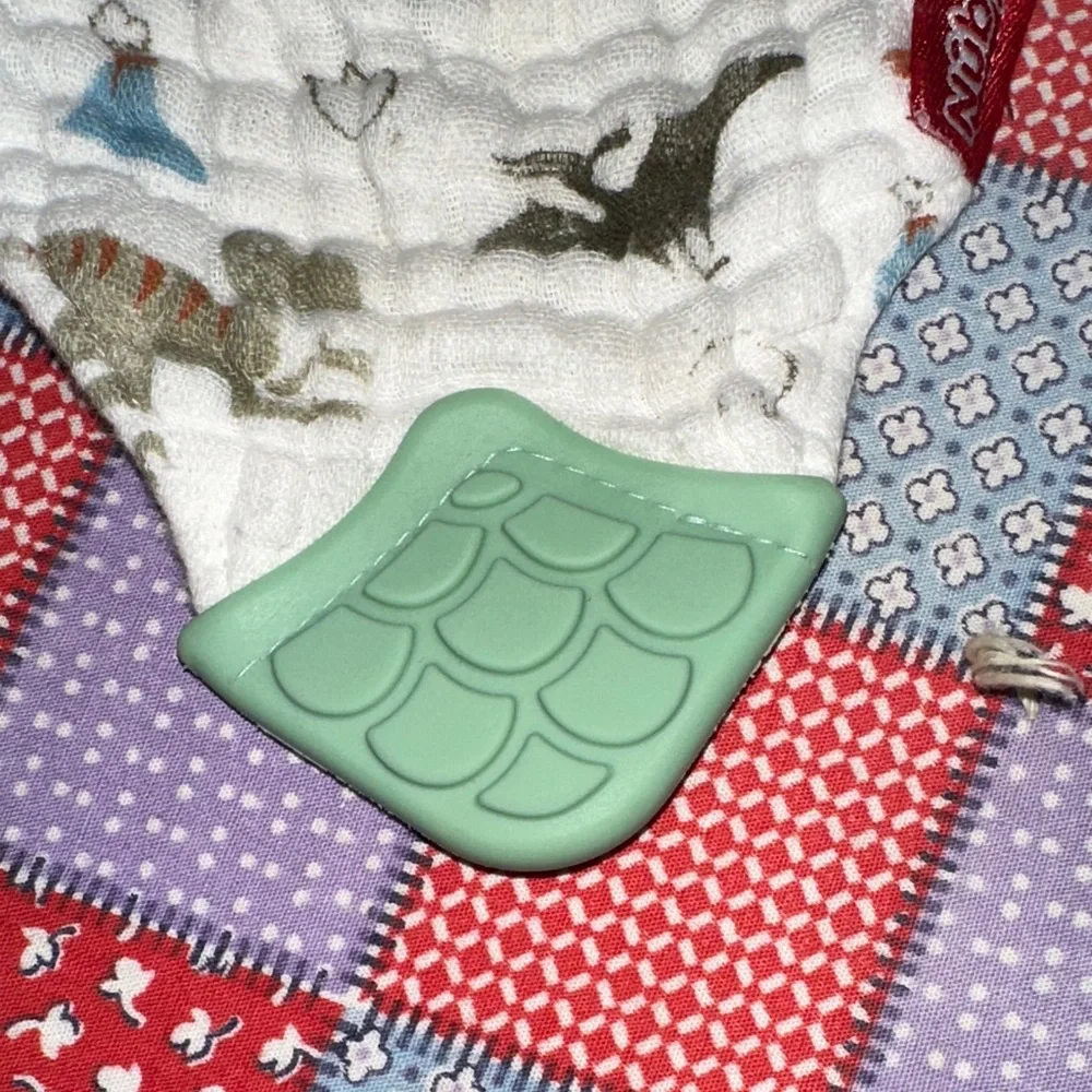 Colorful Kids Nuby Bibs with Teethers